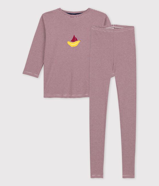 Pigiama Tajinebanane x Petit Bateau POSH/ MARSHMALLOW
