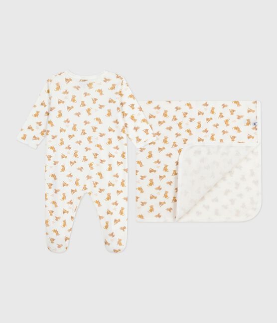Set regalo in cotone con leopardi stampati neonato variante 1
