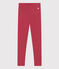 Jeggings bambina in jersey elasticizzato rosa PAPI