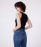 Canotta Iconica in cotone donna nero BLACK