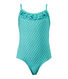 Costume da bagno bambina intero a pois