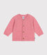 Cardigan in maglia con lana neonato