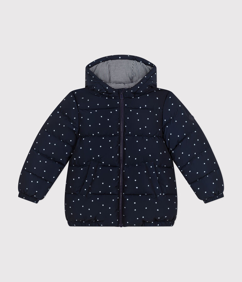 Piumino bambino unisex blu/ecru
