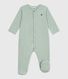 Pigiama in cotone millerighe neonato