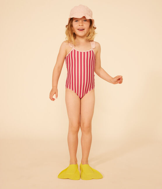 Costume intero a righe bambina SALINE/ DELHI