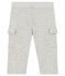 Pantalone bebè maschio in maglia di velluto grigio BELUGA CHINE