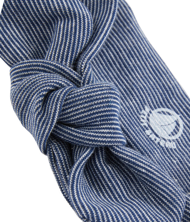 Fascia bambina bianco/blu