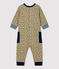 Tutina in molleton bebè. beige JERRYCAN/ MULTICO