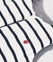 Sacco nanna in cotone a righe TOG 2 bianco MARSHMALLOW/blu SMOKING