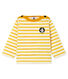 T-shirt a manica lunga bebè maschio a righe