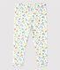 Leggins  bebè a fiori in cotone