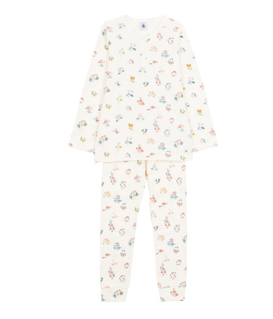 Pigiama bambina bianco MARSHMALLOW/bianco MULTICO