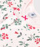 Pigiama capri in cotone a fiori bambina rosa/multicolore