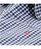 Pigiama bambino in twill blu MEDIEVAL/bianco LAIT