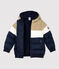 Piumino bambino blu SMOKING/bianco MULTICO