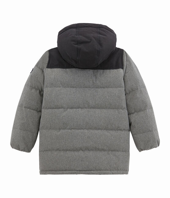 Piumino per bambino in flanella grigio SUBWAY CHINE