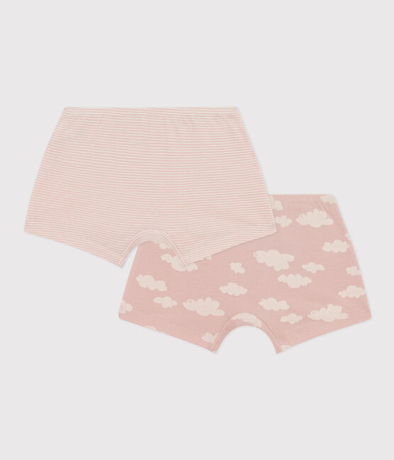 Confezione da 2 mutandine bambina Le Touquet in cotone variante 1