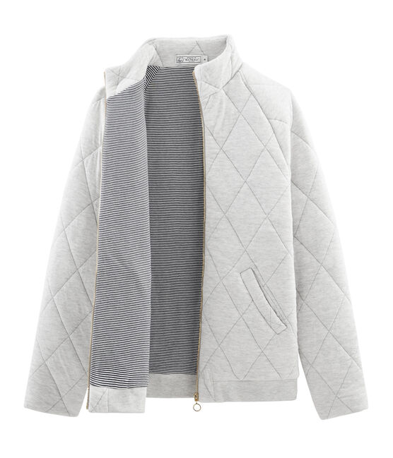 Giaccone in tubique donna grigio BELUGA CHINE