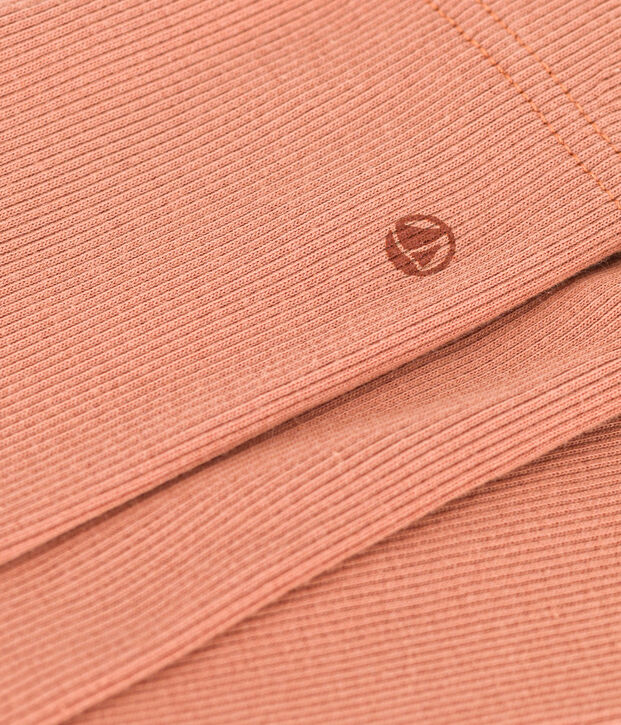 Leggings in cotone per beb&egrave; rosa