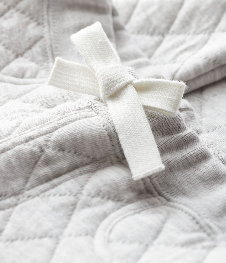 Pantalone in tubique beb&egrave; maschio grigio BELUGA CHINE