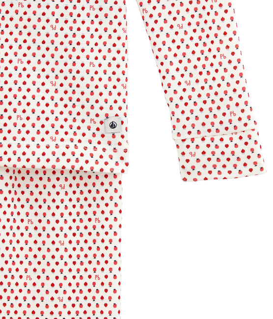 Pigiama per bambina bianco MARSHMALLOW/bianco MULTICO