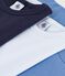 Set di T-shirt a maniche corte in cotone tinta unita bambino multicolore