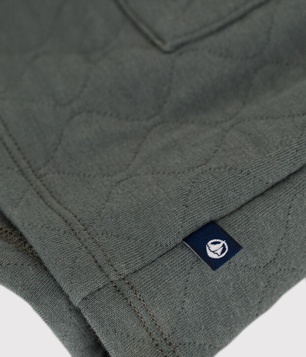 Abito a maniche lunghe in tubique trapuntato per beb&egrave; THUYA