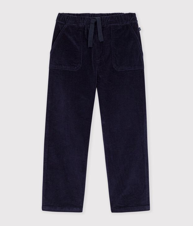 Pantaloni dritti in velluto bambino SMOKING