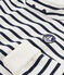 Felpa bambino bianco MARSHMALLOW/blu SMOKING
