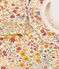 Body a maniche lunghe con colletto in cotone neonato bianco AVALANCHE/ MULTICO
