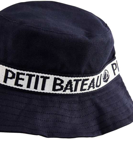 Cappello da pescatore in twill blu SMOKING