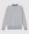 Pull marinaro in cotone Donna bianco MARSHMALLOW/blu SMOKING