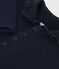 Abito a maniche lunghe in maglia bambina blu SMOKING