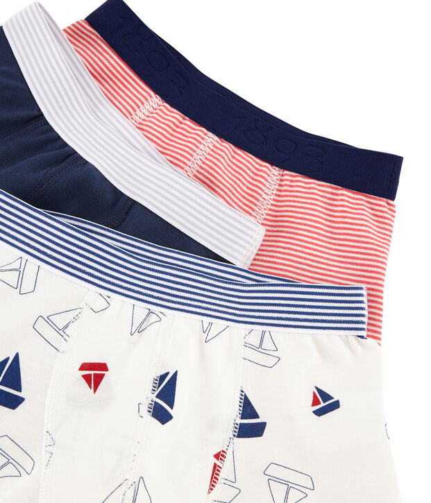 Confezione da 3 boxer bambino multicolore