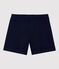 Shorts in cotone bambina blu SMOKING