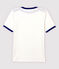 T-shirt cotone Donna bianco MARSHMALLOW/blu SURF