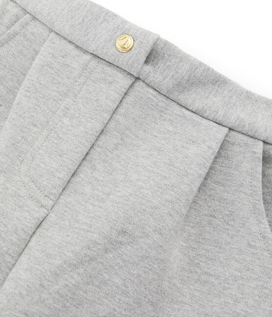 Pantalone in maglia bambina grigio SUBWAY CHINE