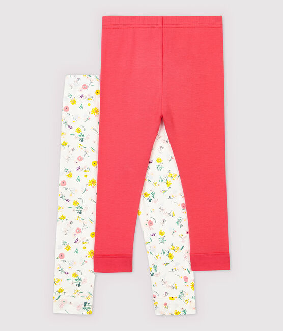 Confezione da 2 leggings bebè femmina. variante 1