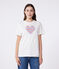 T-shirt donna Le Droit in cotone tinta unita bianco MARSHMALLOW