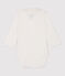 Body in cotone bebè con colletto bianco MARSHMALLOW