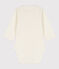 Body in cotone bebè con colletto bianco MARSHMALLOW