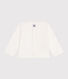 Cardigan in cotone tinta unita neonato