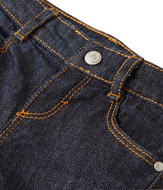 Pantalone slim bebè unisex in jeans blu JEAN
