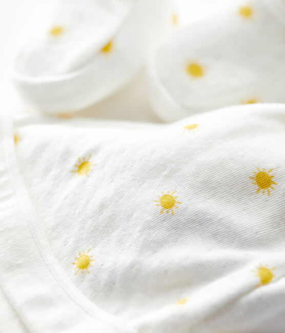 Confezione da 2 body bebè in cotone biologico bianco MARSHMALLOW/ ORGE