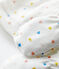 Confezione cuffietta e muffole a cuori in cotone variante 1