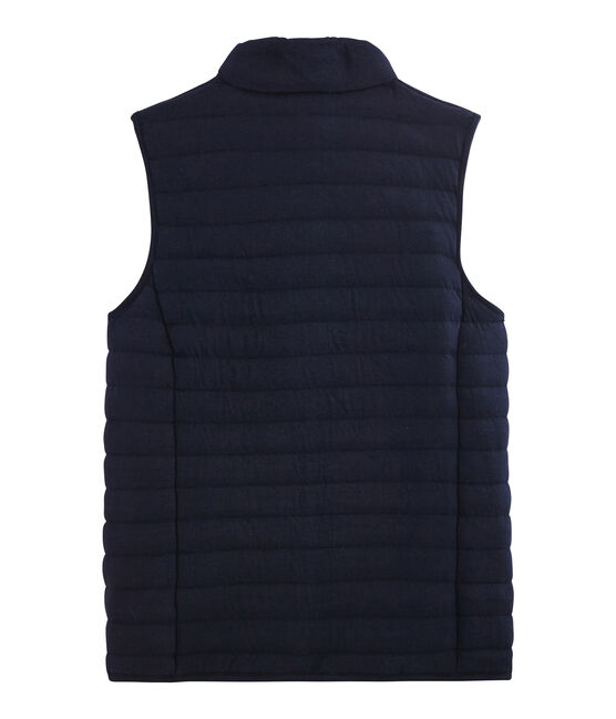 Piumino senza maniche in tubique donna blu SMOKING