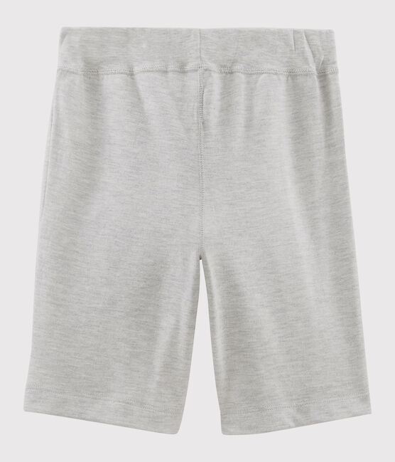 Bermuda in jersey medio bambino grigio POUSSIERE CHINE