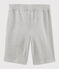 Bermuda in jersey medio bambino grigio POUSSIERE CHINE