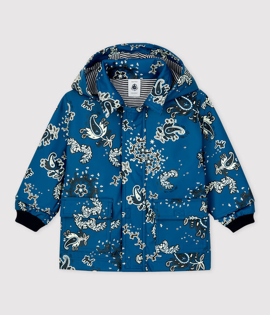 CERATA ICONICA BEBÈ IN MATERIALE RICICLATO blu BRASIER/bianco MULTICO
