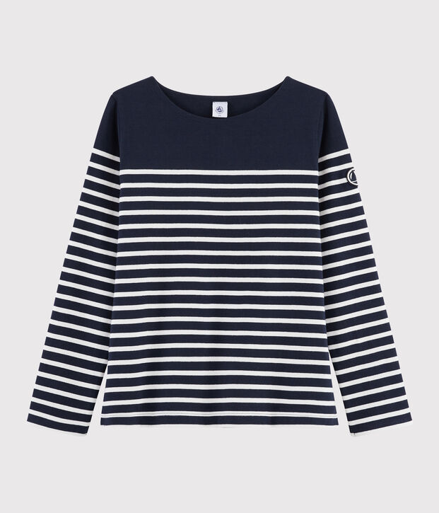 Marini&egrave;re iconica Donna blu/bianco